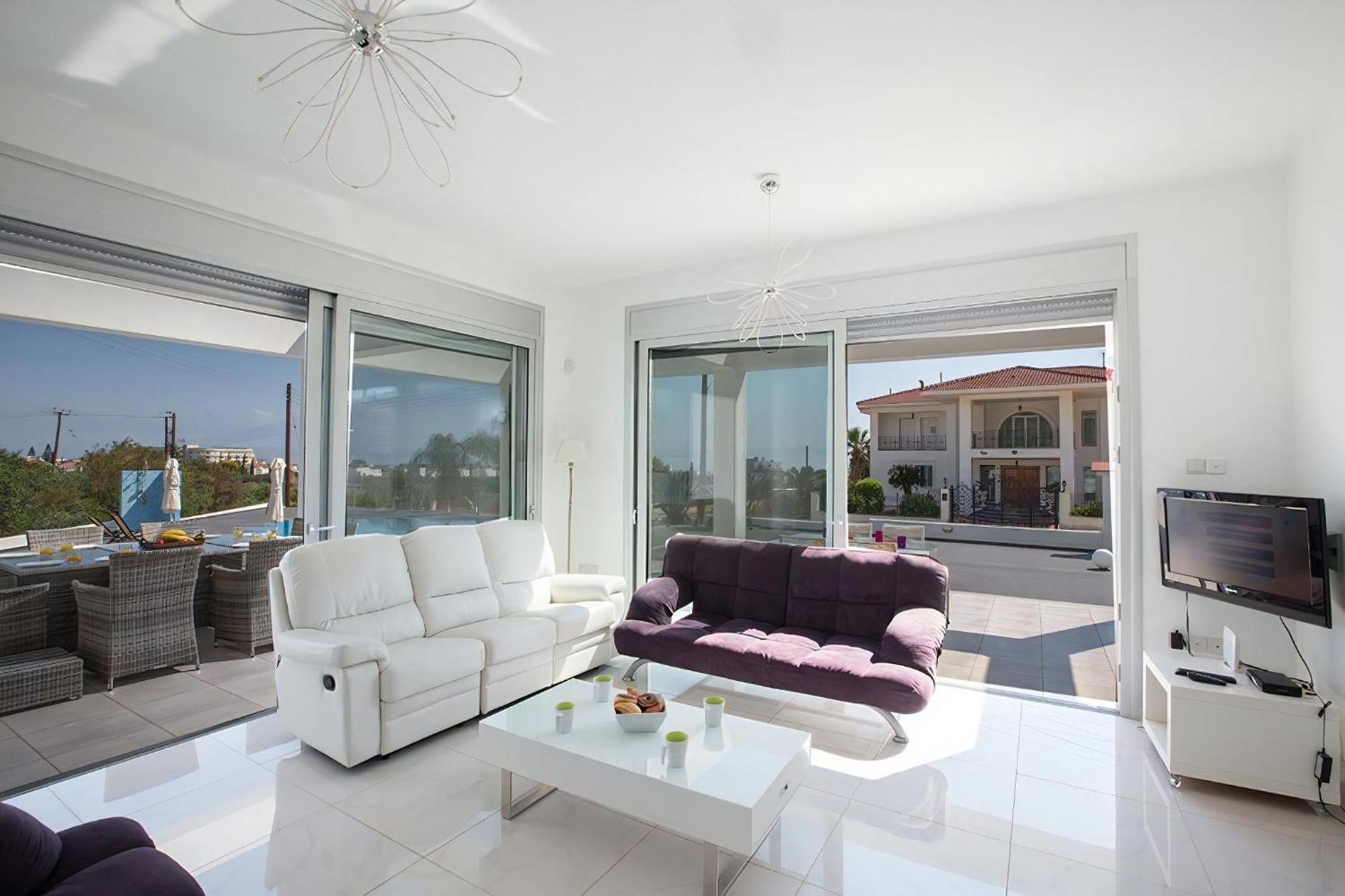 Villa Protara Chrysos - Beautiful 5 Bedroom Protaras Villa - Walking Distance To Fig Tree Bay Экстерьер фото